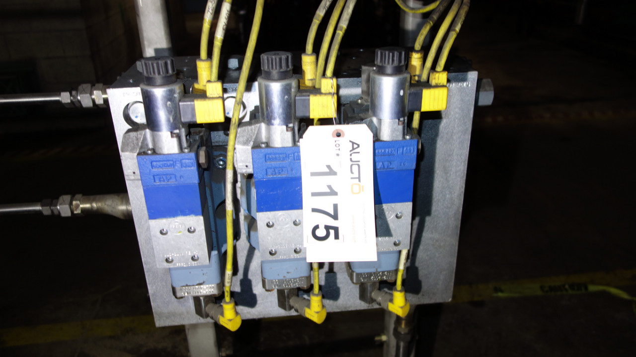 GE SIMPLEX TMA ETD HYDRAULIC MANIFOLD, 3X REXROTH For Sale | Aucto