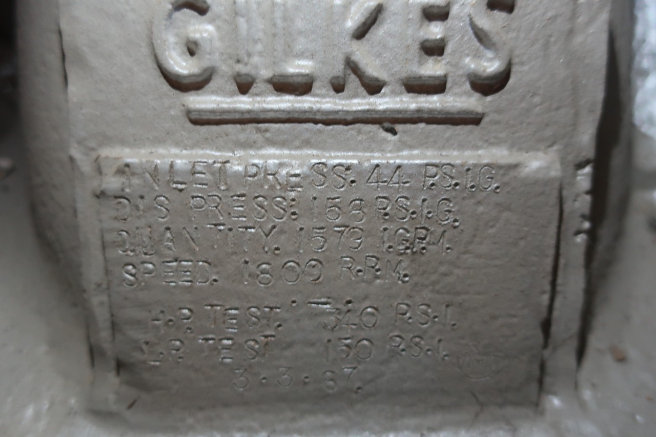 GILKES CAST IRON PUMP CASING For Sale | Aucto