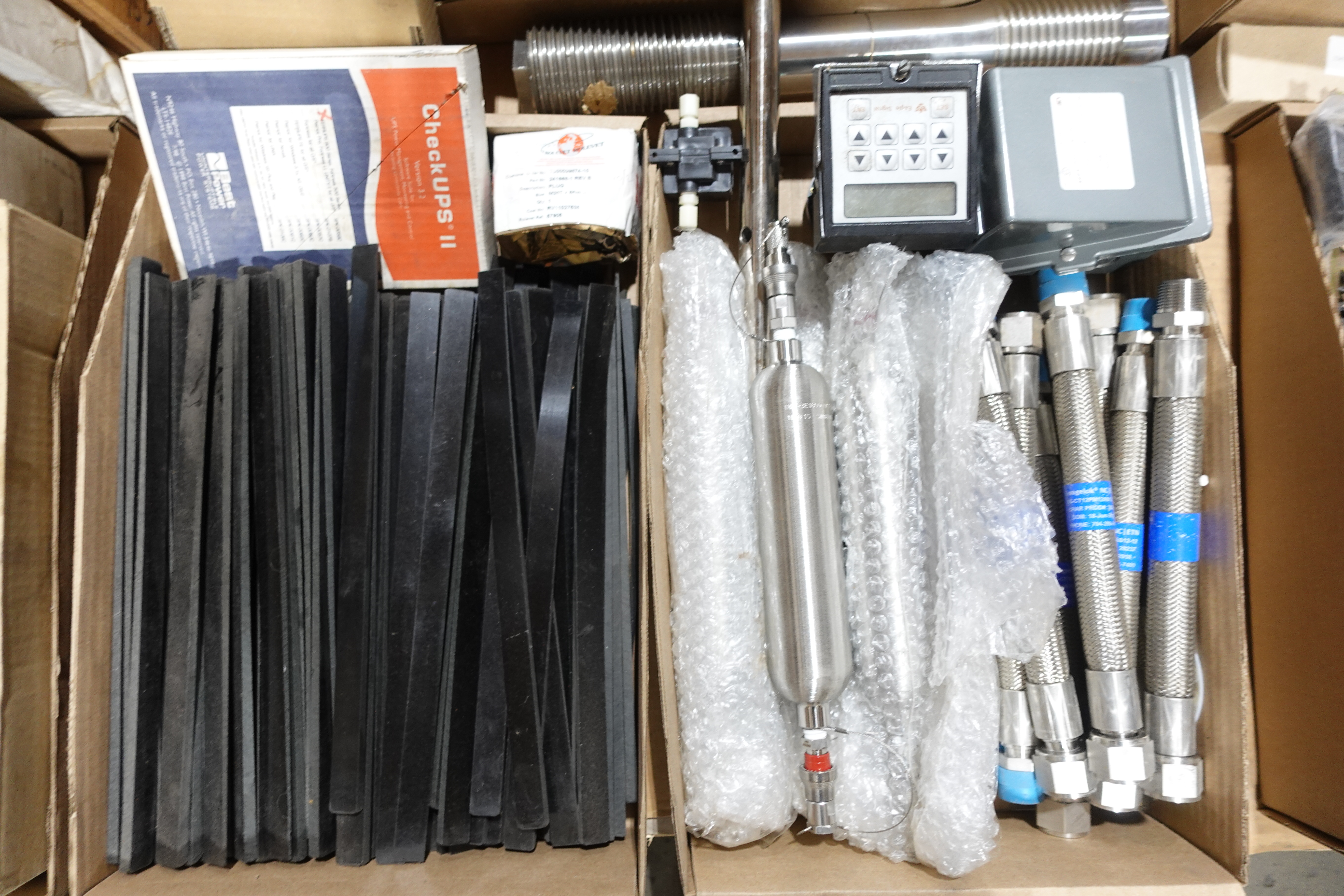 4 PALLETS OF MIXED MRO, POWER TRANSMISSION PARTS, ASSORTED ELECTRICAL ...