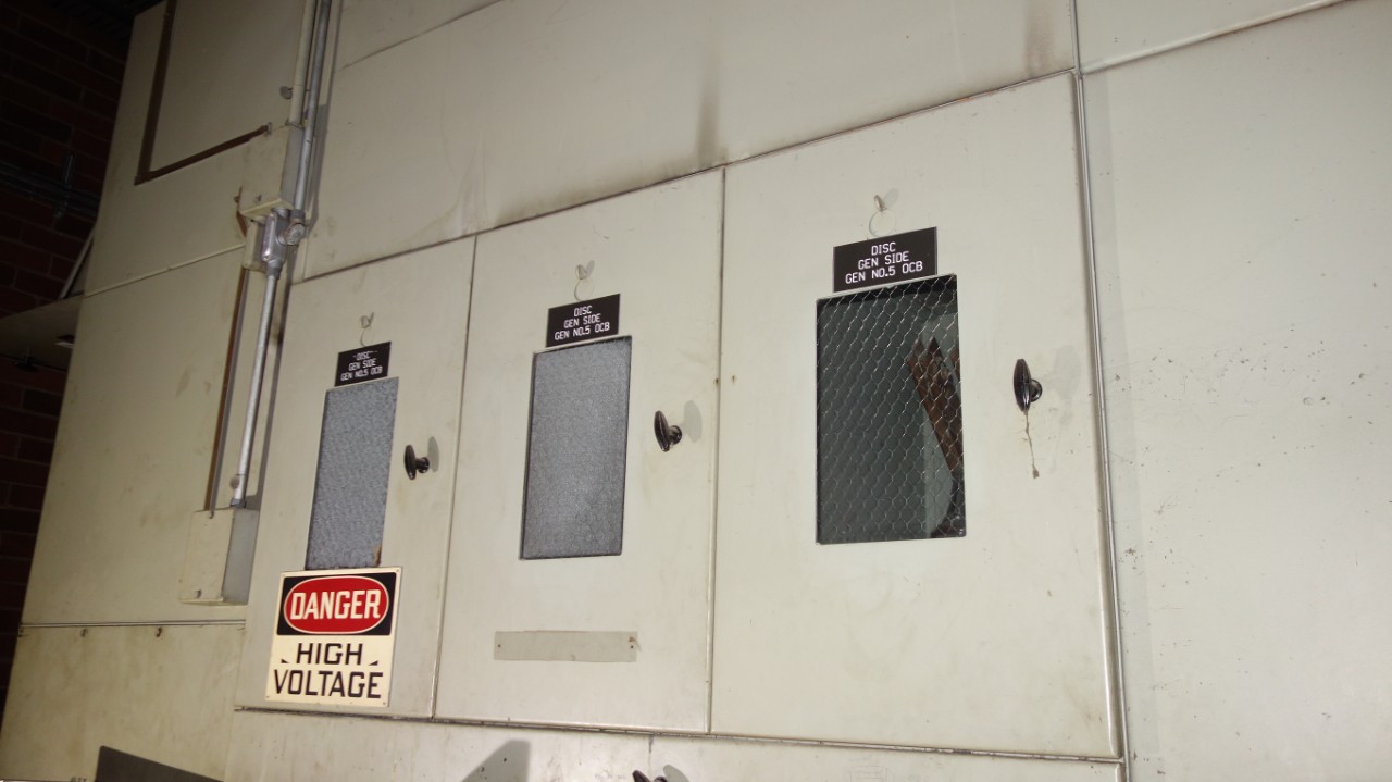 WESTINGHOUSE 022-B 3000A 15000V-AC CUBICLE DE-ION GRID OIL CIRCUIT ...
