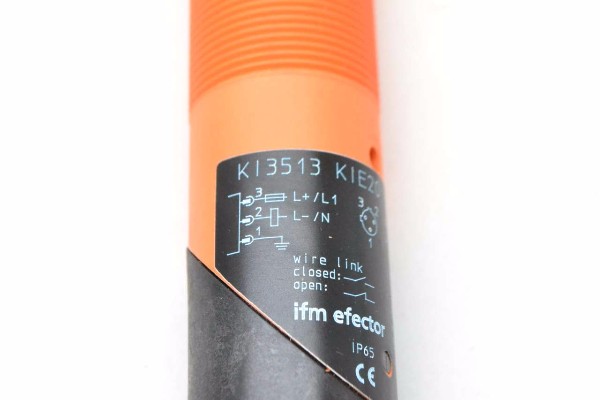 IFM EFECTOR KI3513 | KIE2015-FBOA/NI/LS100AK RT CAPACITIVE 20-250V-AC SENSOR
