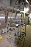 12FT ROLLING STEP LADDER (NOVA SCOTIA)