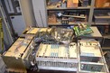 ASSORTED STROMBERG AND ALLEN BRADLEY CONTROLS WITH DESK (NOVA SCOTIA)
