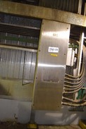 CUTLER HAMMER PRL4 STAINLESS DISTRIBUTION PANEL 600V 800A 3PH 4W WITH 6x KDC3400F BREAKERS (NOVA SCOTIA)