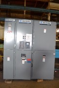 ALLEN BRADLEY CENTERLINE MCC WITH 2x 1100-COD93 450A VACUUM CONTACTORS, 2x 1100-DOD93 610A VACUUM CONTACTORS, 1x 1502-V4DBDA-1 400A VACUUM CONTACTOR, 1x GE 269 PLUS MULTILIN MOTOR RELAY (NOVA SCOTIA)