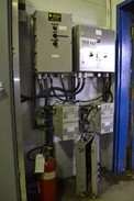 3x ASSORTED ELECTRUCAL CABINETS AND 2x CONTROLLED POWER 5DZZX-1K-8-PI POWER REGULATORS (NOVA SCOTIA)