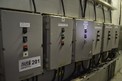 6x JOHNSON FOILS OSCILLATING SHOWER CONTROLLERS, 1x TRACON ELECTRICAL BOX WITH RELAYS (NOVA SCOTIA)