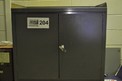 STEEL CABINET WITH CONTENTS (NOVA SCOTIA)