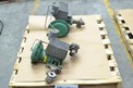 1 PALLET OF 2 FISHER VALVES FISHER V100 VEE-BALL 1 IN 1052 3620J STAINLESS CONTROL VALVE (OHIO)