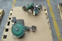 1 PALLET OF 2 FISHER VALVES V100 VEE-BALL STAINLESS PNEUMATIC 600 CONTROL VALVE (OHIO)