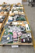 4 PALLETS OF ELECTRICAL CONTROLS INPUT MODULES, OUTPUT MODULES, I/O PROCESSORS, METERS (OHIO)