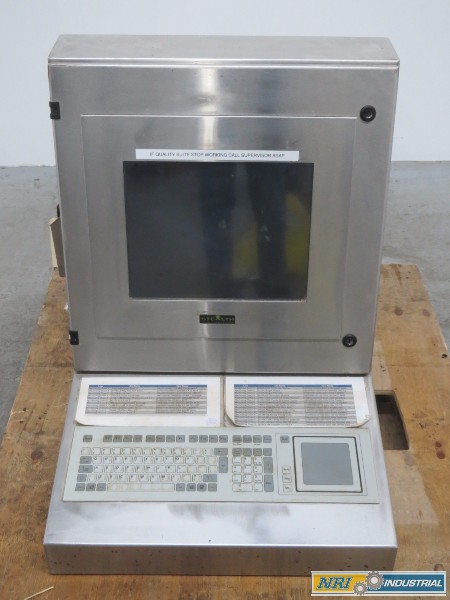 STEALTH COMPUTER SV-1700P-PM-RT-SS LCD MONITOR QUALITY CONTROLLER OPERATOR INTERFACE PANEL (OHIO)