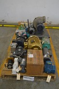 2 PALLETS OF ASSORTED ELECTRIC AC MOTORS, BALDOR, LEESON, GENERAL ELECTRIC (OHIO)