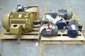 2 PALLETS OF ASSORTED ELECTRICAL AC MOTORS, BALDOR, SEW EURODRIVE, MARATHON (OHIO)