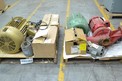 2 PALLETS OF ASSORTED ELECTRIC MOTORS, BALDOR, GENERAL ELECTRIC, MARATHON, SEW EURODRIVE (OHIO)