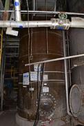FABRICATED PLASTICS BULK STORAGE TANK FIBERGLASS 7926 GALLONS WITH BALL VALVES