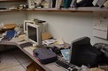 CONTENTS OF ROOM - AMETEK 250SE-2 TEMPERATURE CALIBRATOR, FOXBORO CONTROL CARDS, FOXBORO TRANSMITTERS, VICKERS/SUN HYDRAULIC VALVES, SWITCHES, RELAYS