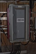 FOXBORO FIELD STATION ENCLOSURE WITH CONTROL CARDS