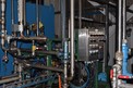 HYDRAULIC SYSTEM WITH PUMPS, HYDRAULIC VALVES, FISHER CONTROL VALVES, INSTRUMENTATION, HEAT EXCHANGERS