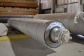 BREAST ROLL - CORNER ROLL TOP WIRE (SOUTH) STAINLESS SHELL, COMPOSITE COVER 29FT #253 PAPER MACHINE ROLL