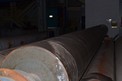 DRYER FELT GUIDE/STRETCH ROLL 29FT STEEL SHELL PAPER MACHINE ROLL (SPARE)