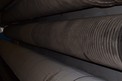 STANDARD FELT GUIDE ROLL - ROLL STORAGE AREA 29FT STEEL SHELL PAPER MACHINE ROLL (SPARE)