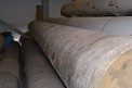 DRYER FELT GUIDE/STRETCH ROLL 29FT STEEL SHELL PAPER MACHINE ROLL (SPARE)