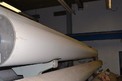 FELT GUIDE ROLL - ROLL STORAGE AREA 30FT STEEL SHELL PAPER MACHINE ROLL (SPARE) SERIAL # TRE24135