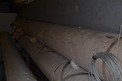 STANDARD FELT GUIDE ROLL - ROLL STORAGE AREA 29FT STEEL SHELL PAPER MACHINE ROLL (SPARE)