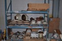 CONTENTS OF RACKING - PAPER MACHINE SPARES, PNEUMATIC MOTORS, PNEUMATIC CYLINDERS, GEAR REDUCERS, HUBS