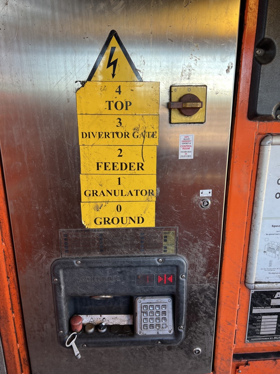 Alimak Scando 450 DOL SP construction hoist 4400lb