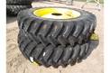 Lot 239 : 1 PAIR NEW 18.4X42 FIRESTONE DUALS & HUBS( There is a 6% Sales Tax on this item)
