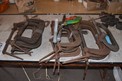 RIDGID CLAMP AND LARGE C-CLAMPS
