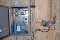 CABINET WITH ROSEMOUNT C1151DP5 PRESSURE TRANSMITTER, PNEUMATICS, FISHER 546 TRANSDUCER (ON WALL)