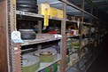 CONTENTS OF SHELVE - PULLEY, SPROCKETS, PNUEMATIC CYLINDERS