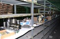 CONTENTS OF SHELVING - PUMP SHAFTS, DIAPRAGM PUMP PB 1/2-A TYPE TGR-1-K SAND PIPER, GOULDS COUPLINGS, IMPELLERS,