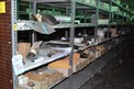 CONTENTS OF SHELVING - PCB CIRCUIT BOARDS, SOLENOID COILS, RELAYS, TRANSMITTERS