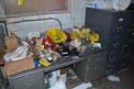 CONTENTS OF DESK - EFECTOR SF3304 X3, TRANSFORMERS, SOLENOID COIL, PCB CIRCUIT BOARD