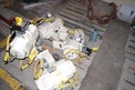 SKID OF EL-O-MATIC TYPE ESA 959-4/A ACTUATORS LOT OF 4