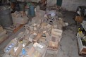 CONTENTS OF SKID - SPRINGS, SPROCKETS, PNEUMATIC CYLINDERS