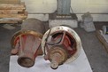 CONTENTS OF SKID - PUMP SHAFT x2