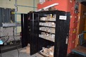 2X STEEL CABINETS WITH FUSES, ALLEN BRADLEY PARTS, OVERLOAD RELAY HEATERS, CONTACTORS