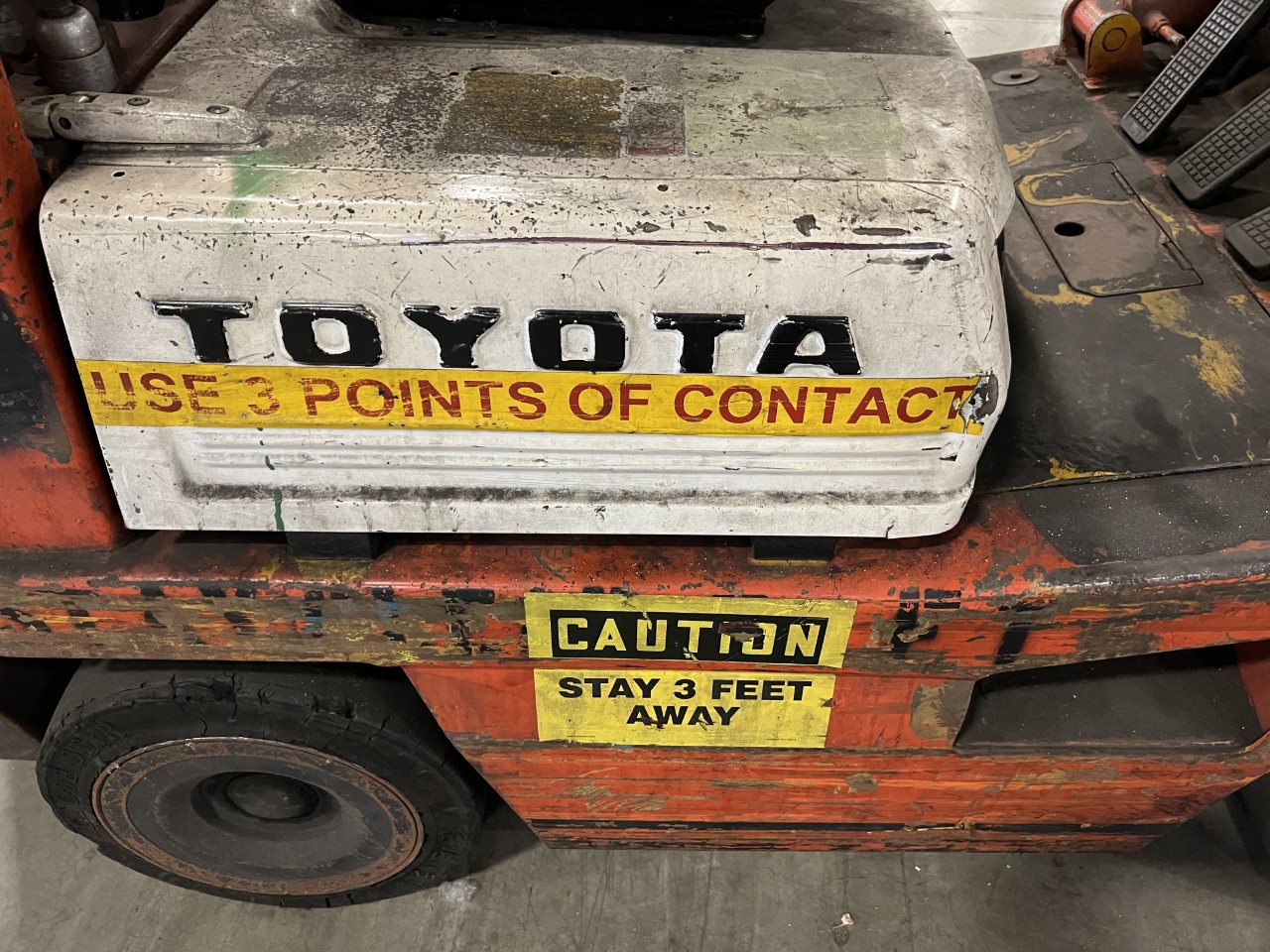 ぷよぷよさん専用 Toyota 5000lbs forklift Model number 42-4FGC25 For Sale | Aucto