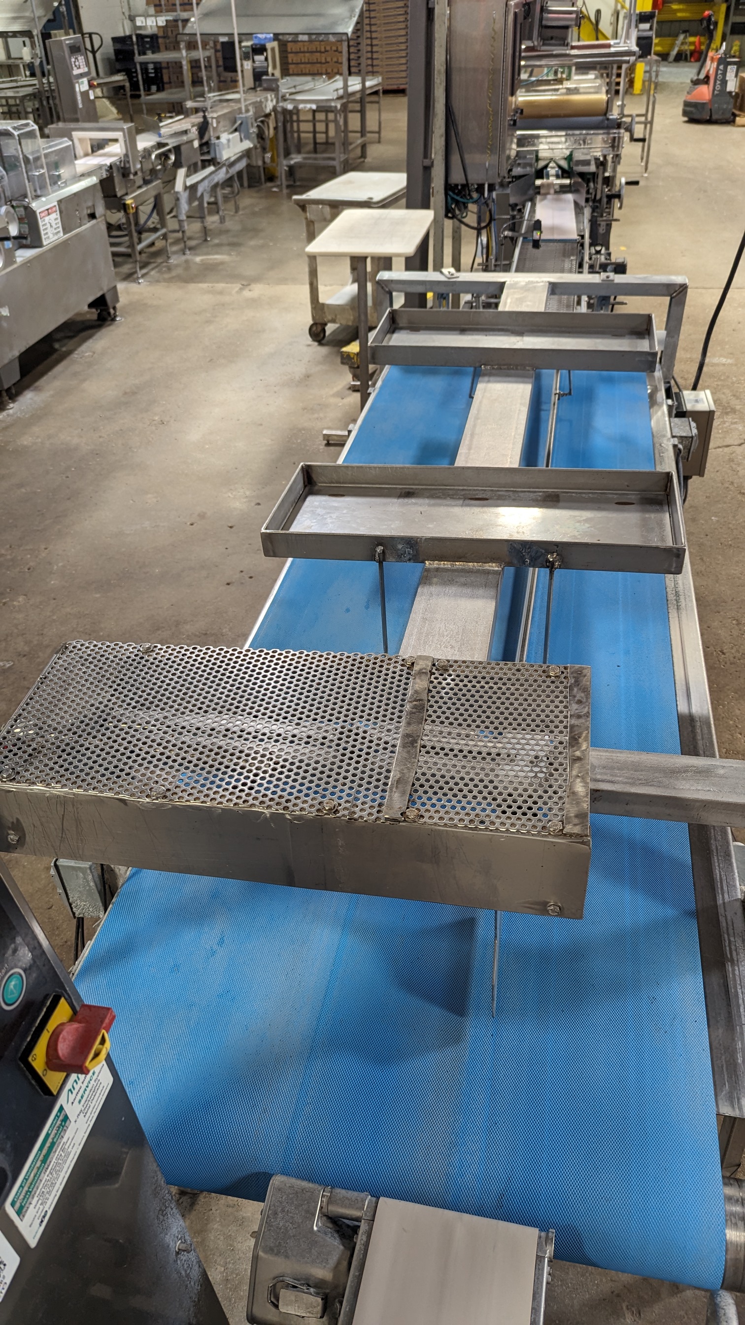 SORTING CONVEYOR WITH LEESON DRIVE