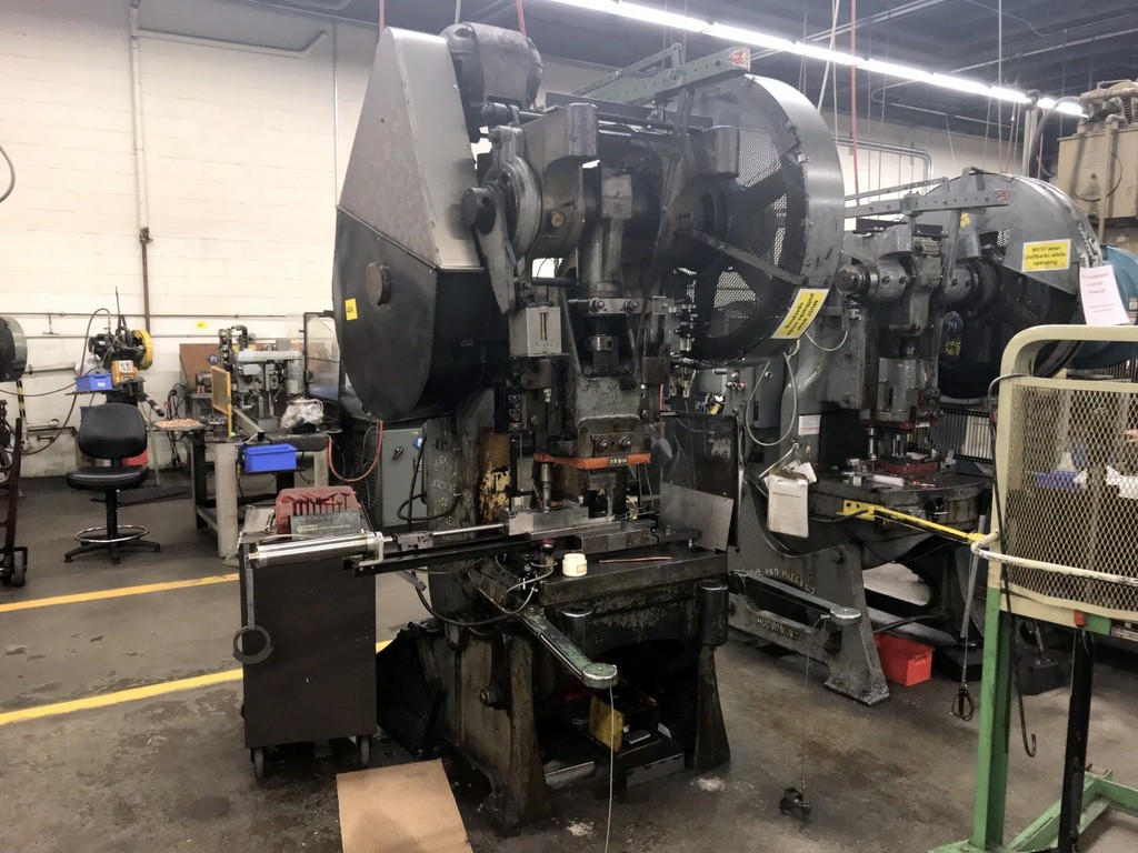 Perkins 75-Ton OBI Press For Sale | Aucto