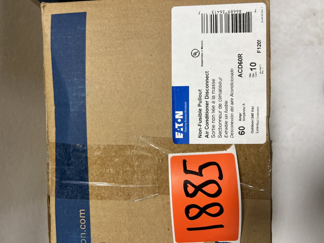 Eaton Air Conditioner Disconnect