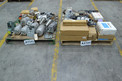 2 PALLETS OF ASSORTED VALVE PARTS, ACTUATORS, POSTIONERS, KITS, HONEYWELL, SIEMENS, TRI-CLOVER