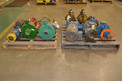2 PALLETS OF ASSORTED PUMPS, CRANE, GOULDS