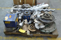2 PALLETS OF ASSORTED PUMP PARTS, IMPELLERS, MECHANICAL SEALS, ROTORS, JOHN CRANE, FLOWSERVE, MOYNO