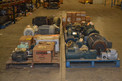6 PALLETS OF ASSORTED MOTORS, BALDOR, RELIANCE, GE